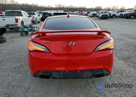 2013 Hyundai Genesis Coupe 3.8L z USA, uszkodzony, nr VIN KMHHU6KJ3DU085975